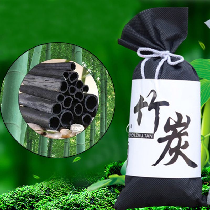100g Car Home Air Freshener Purifier Odor Absorber Activated Carbon Bamboo Charcoal Bag Closet Shoe Deodorant Deodorize