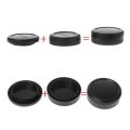 Rear Lens Body Cap Camera Cover Anti-dust Protection Plastic Black for Fuji Fujifilm FX X Mount