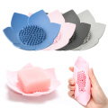 Bathroom Silicone Flexible Soap Dishes Storage Holder Soapbox Plate Tray Drain Creative Bath Tools