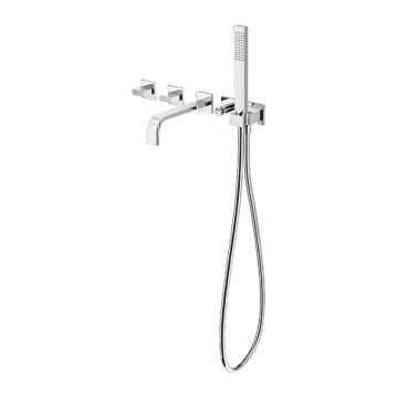 Bath mixer for concealed installation