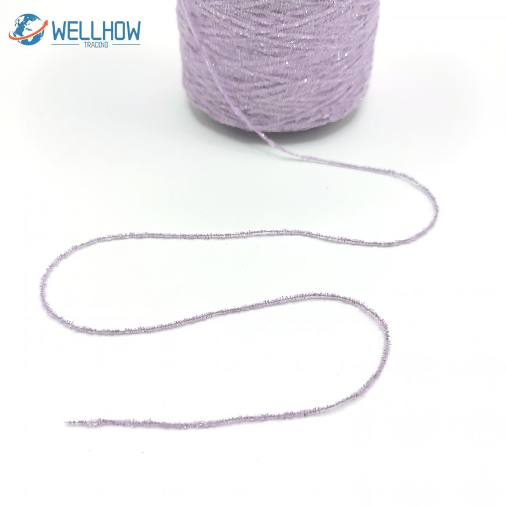 Poly Chenille With Silver 4 Poly Chenille With Silver 4