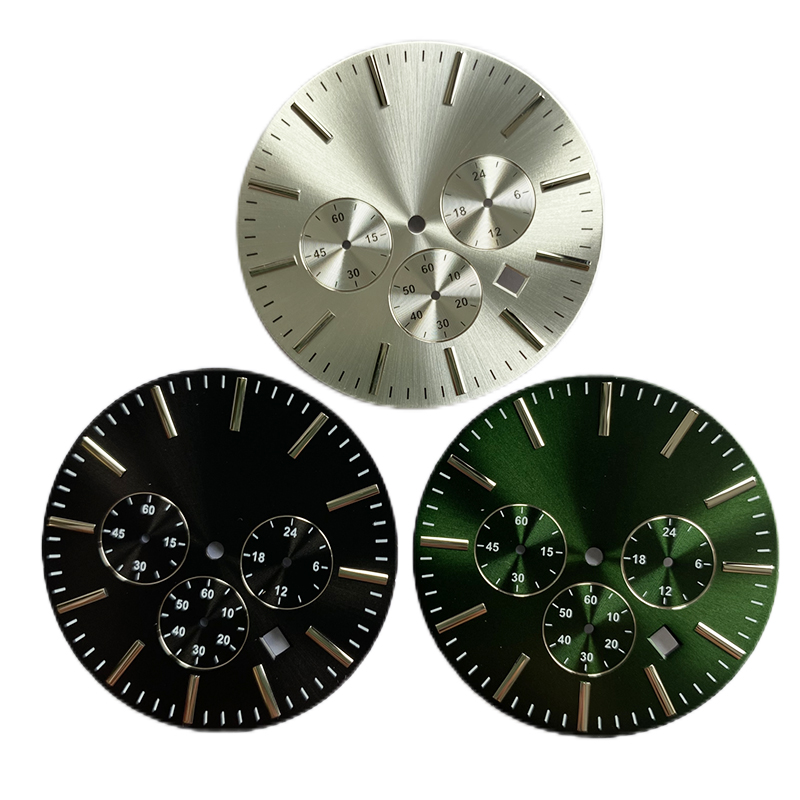 Man's sport watch dial