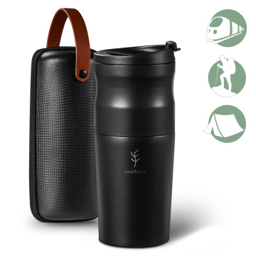Portable Coffee Machine Electric Coffee Maker for Car Home Travel Mug With Grinder Filter Cold Brew Americano Espresso Maker