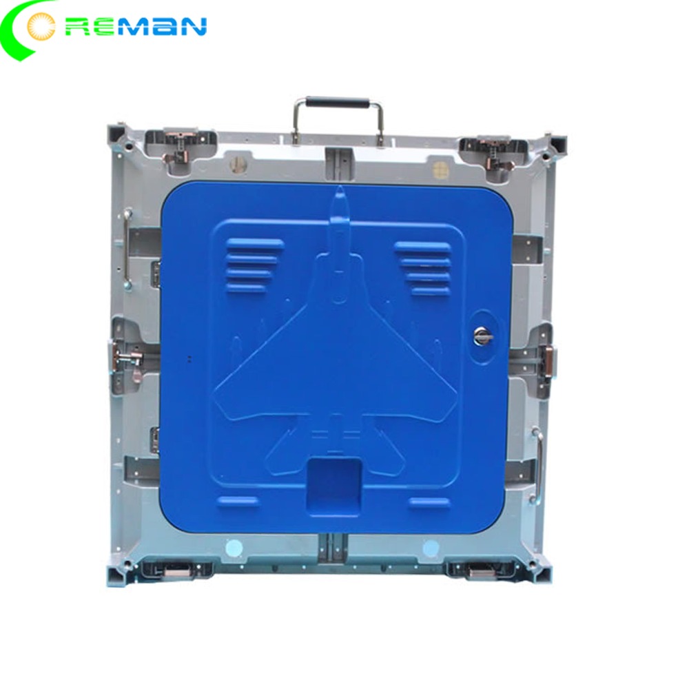 Cheapest price empty led display cabinet 640mm x 640mm , Die-casting aluminum led cabinet for p5 p10 led module 320x160mm