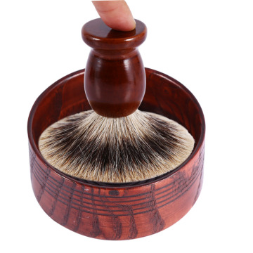 Useful Men Shaving Bowl Anti-Adhering Wooden Shaving Brush Mug Shave Cream Soap Cup Bowl Face Cleaning Tools Shaving Soap Bowl