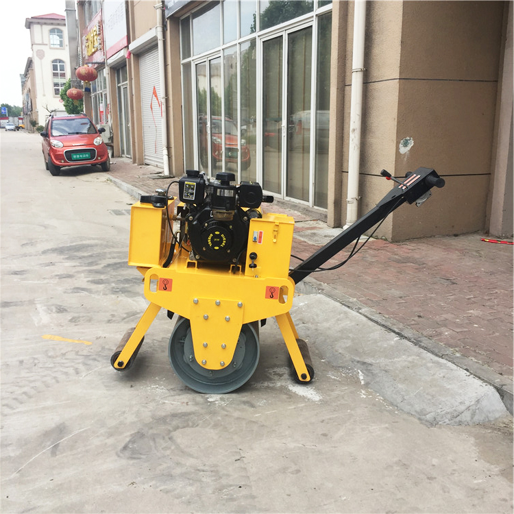 Road mini hydraulic vibratory road roller compactor