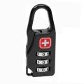 Portable Alloy Mini Lock Padlock Outdoor Travel Luggage Zipper Backpack Handbag Safe Anti-theft Combination Code Number Lock