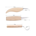 Doersupp 3Pcs Wood Carving Knife Chisel Woodworking Cutter Woodcarving CutterHand Tool Set High Strength Hooked Whittling Cutter