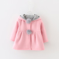 Baby Girls Jacket Clothes Autumn Winter Hooded Baby Jacket Coat Newborn Long Ears Windbreaker For Kids Jacket Children Clothes