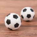 2pcs 32mm Black and white Environmentally friendly resin Foosball table soccer table ball football balls baby foot fussball