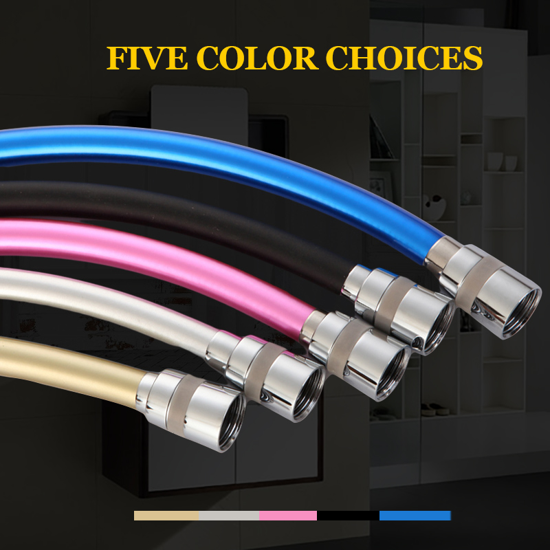 Bathroon Plumbing Hoses PVC Plastic 150cm/200cm Shower Hose Hand Shower Replacement Flexible Shower Spray Hose