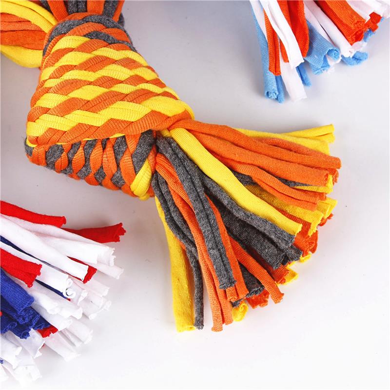 Hot Sales Cleaning Teeth Squeaky Interactive Cartoon Animal Cotton Rope Dog Toy Pet Training Products Pet Chew Toys 1 Pcs