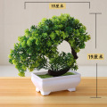 39Styles Green Artificial Plants Bonsai Small Tree Grass Flower Potted Bonsai Christmas Halloween Wedding New Year Home Decor