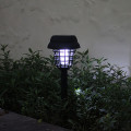 2PCS Mosquito Repellent Killer Lamp Solar Powered Outdoor Garden LED Light Mosquito Pest Bug Zapper outdoor Lighting @A