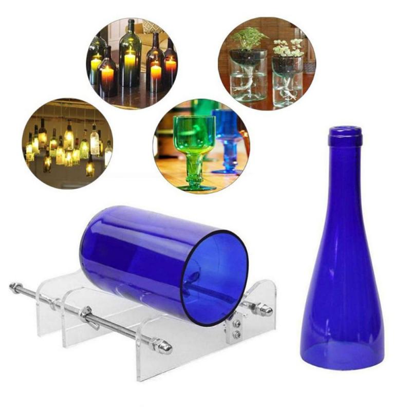 DIY Glass Bottle Cutter Machine Tools For Home Bar Decoration Tool Bundle Wine Beer Champagne Bottles And Jars Cutting Tool Kit