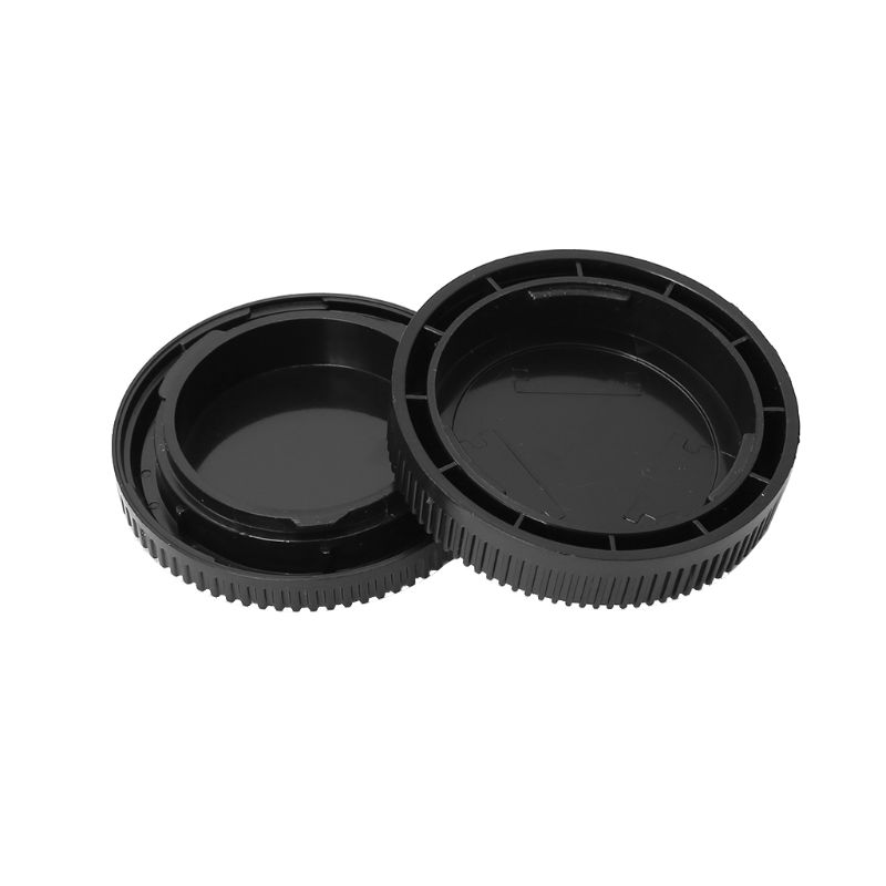 Camera Body Cover Rear Lens Cap Protection Dustproof Plastic Replacement for Olympus Panasonic Micro 4/3 Mount