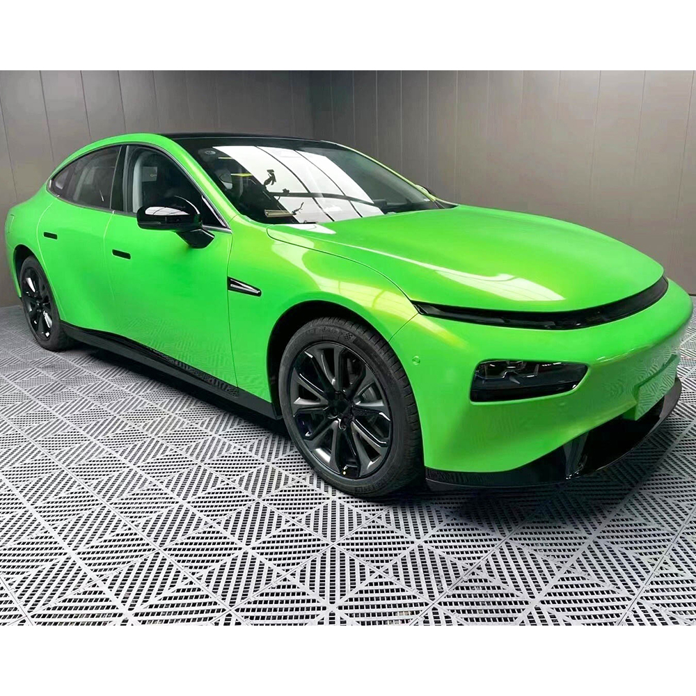 Magic Apple Green Auto Wrap