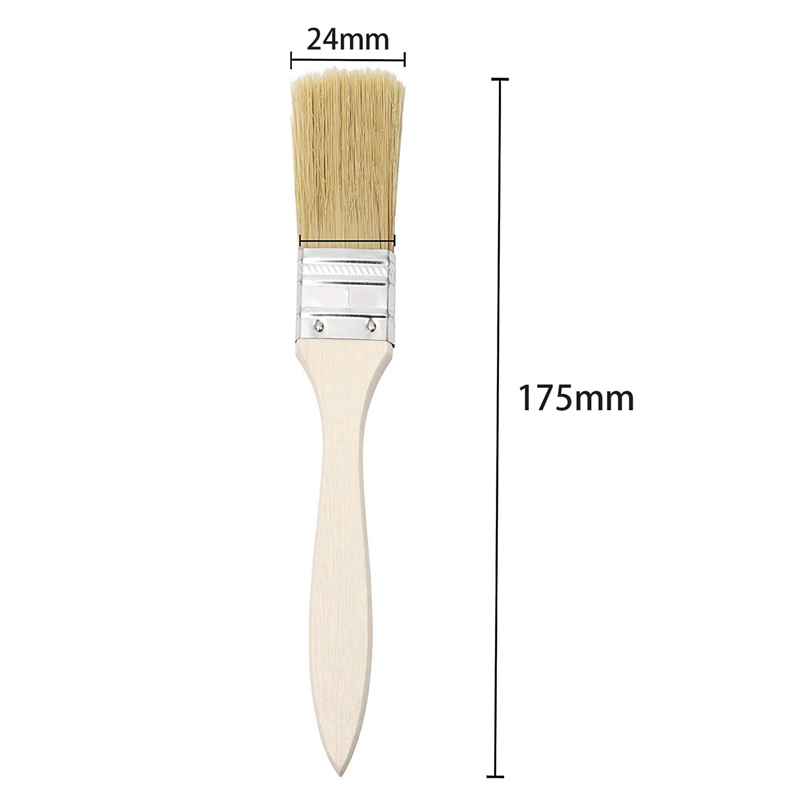 36 Pack of 1 Inch (24mm) Paint Brushes and Chip Paint Brushes for Paint Stains Varnishes Glues and Gesso