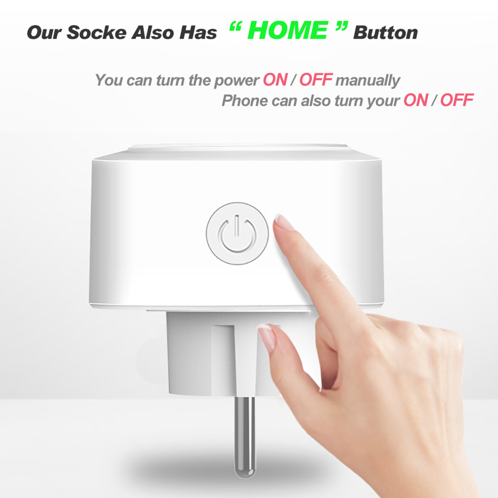 LELLKI Zigbee Power Plug Socket Smart Home EU UK US Japan Brazil French Remote Control With SmartThings Hue Alexa Hub