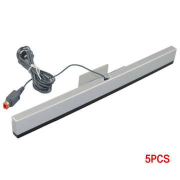 5pcs Wired Infrared Ray Sensor Bar 2M Signal Wired Receiver IR Accessory Remote Control Bar Infrared Ray Sensor For Wii