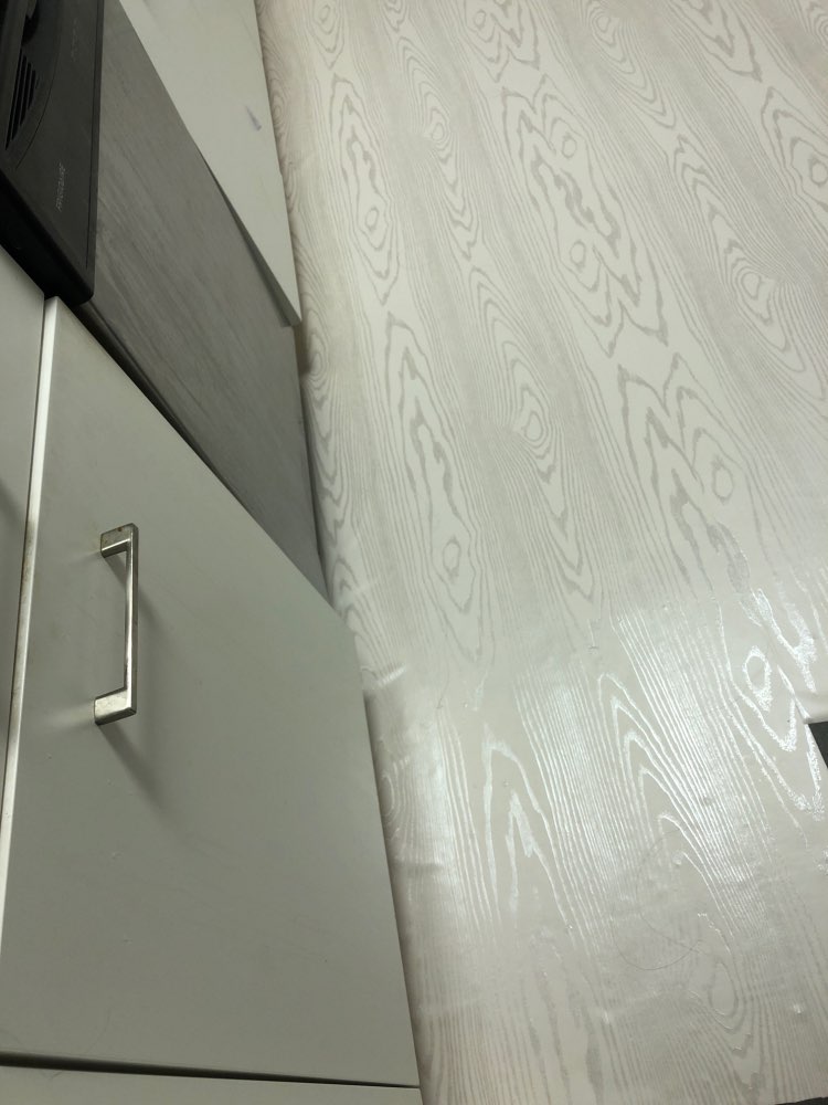 Shelf Liner 3D Embossed Silver White Wood Grain Wallpaper Peel StickerSelf adhesive papel contact preto waterproof