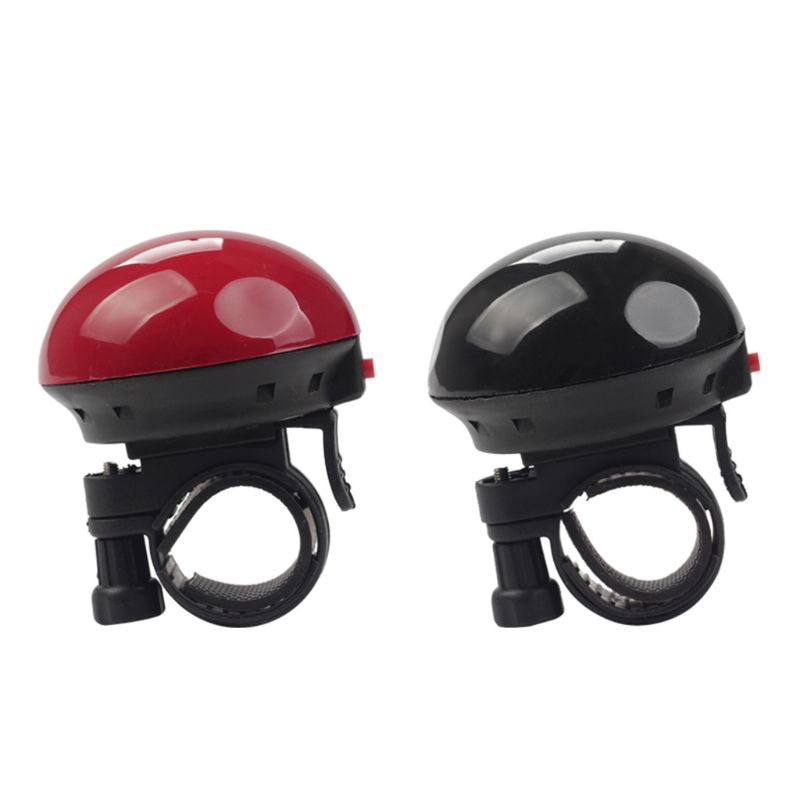 High Decibel Bicycle Electronic Bell Mountain Bike Horn Cycling Safety Alarm Plastic Horn Loud