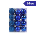 24pcs dark blue ball