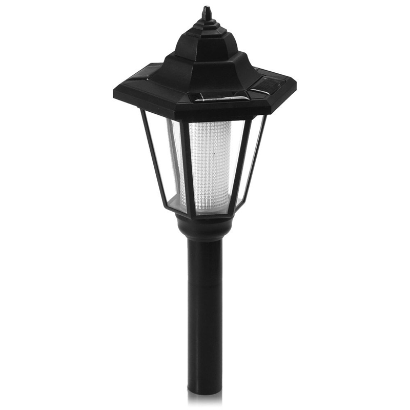 Outdoor Solar Power LED Path Way Light Landscape Garden Fence garden Automatic Sensor Activates Lamp for Home Yard high quality