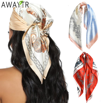 Floral Print Scrunchies Hair Scarf Bohemia Women Ribbon Hairbands Streamers Bow Hair Rope Ties Holder Ponytail Hair Accessories