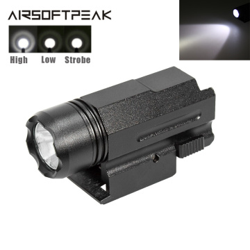 Tactical Airsoft Laser Light Sight Gun Flashlight Aluminum for 20mm Rail Pistol Picatinny Torch Glock 17 19 18C 24 Accessories