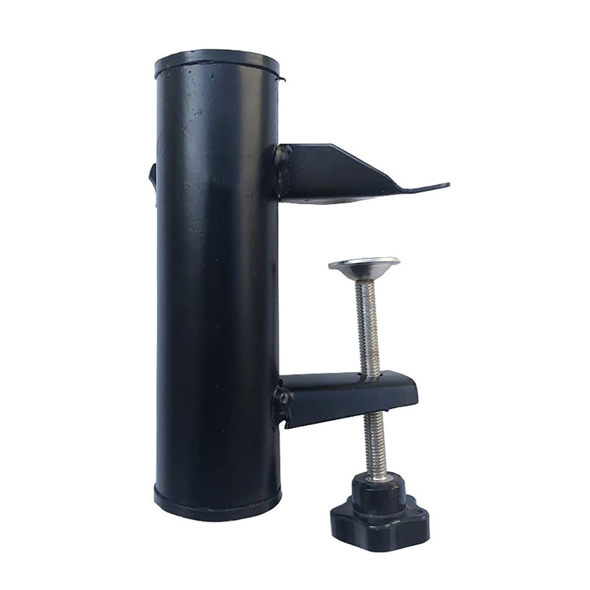 Patio Umbrella Stands Fixed Clip Black Portable Parasol Holder Table Mount Clamp for Outdoor Use Shade Accessories Garden Supply