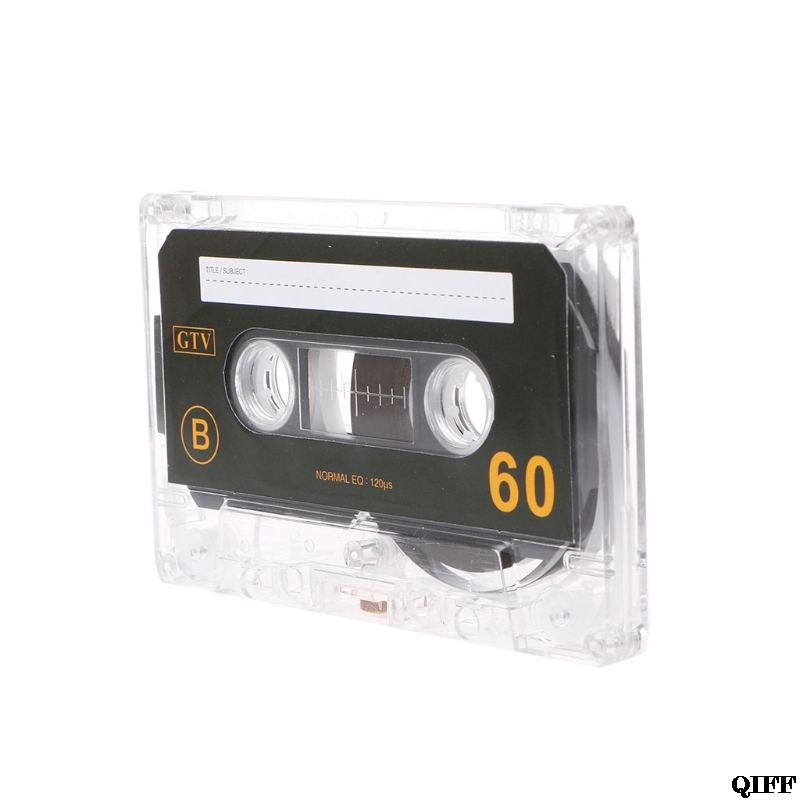 Drop Ship&Wholesale Standard Cassette Blank Tape Empty 60 Minutes Audio Recording For Speech Music Player APR29