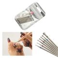 10pcs Diamond Nail Drill Bit Set Ceramic Carbide Milling Cutter Nail Manicure Polish Machine Set Nail File Art Tool Accessories