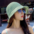 Brand New Summer Straw Hat Women Fashion Travel Panama Female Trend Bucket Hat Lady Sunshade Breathable Sun Caps