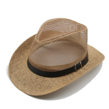 Cowboy Hat Summer Fashion Breathable Dallas Cowboys Straw Hats Western Top Hat Sunscreen Cowgirl Hat Sombrero Hombre Men Hats