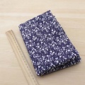Navy blue series plain cotton set, handmade DIY patchwork fabric, a pack of seven pieces of 50cmx50cm or 25cmx25cm