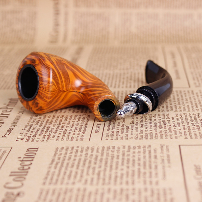 High Quality Rectangle Hammer Pipes Chimney Creative Smoking Pipes Herb Tobacco Pipe Cigar Narguile Grinder Smoke