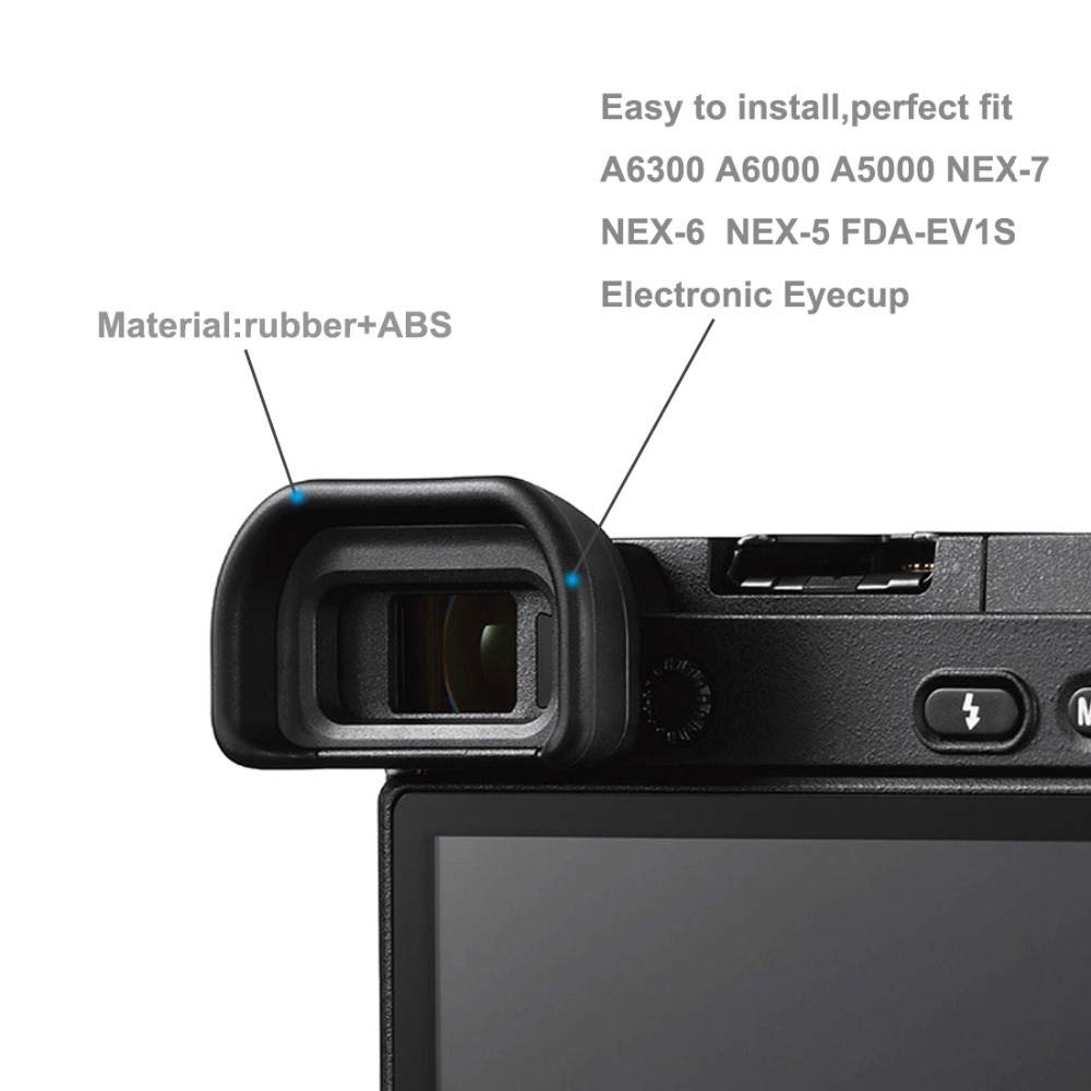 LXH EP10 Eyecup Eye Cup Eyepiece Viewfinder For Sony NEX-6 NEX-7 NEX-5N Alpha A6300 A6000 A7000 Camera Replaces Sony ESFDA-EP10