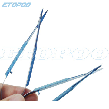 Titanium Microscopic instruments 12.5 cm micro scissors, Conjunctiva Toothed, Forceps Probes,Hooks ,Spatulas, Speculums tweezers