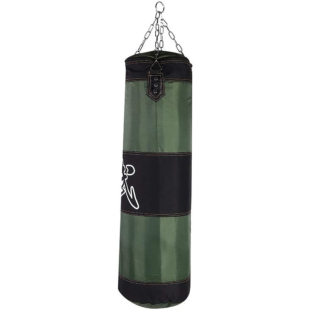 60/80/100/120cm Sandbag Home Fitness Training Hook Hanging Kick MMA Boxing Kick Hanging Sandbag Punching Bag Guard Kit Sand Bag
