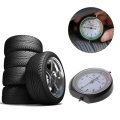 Car Wheel Tire Pressure Tread Depth Gauge Meter Pointer Indicator Measure Device Tool Tire Condition Monitor Display Accessories