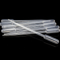 100 Pcs Laboratory Disposable Plastic Droppers 5ml Transfer Pasteur Pipette