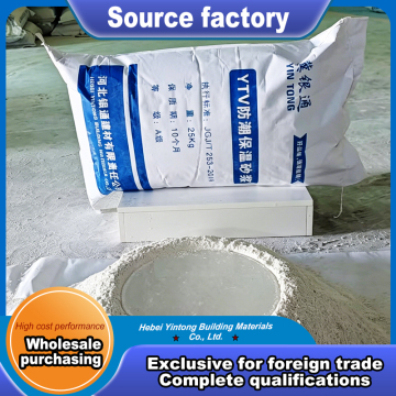 Durable Thermal Insulation Mortar with Moisture Resistance