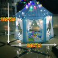 Girl Princess Castle Tents Portable Children Outdoor Garden Folding Play Tent Lodge Kid Ball Pool Playhouse Children's Toy tent