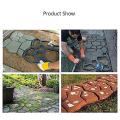 DIY Garden Pavement Mold Garden Walk Pavement Concrete Mould Manually Paving Cement Brick Stone Road Concrete Molds