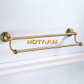 Antique Brass Bathroom Towel Holder Single Towel Bar Towel Rack Solid Aluminium Towel Rail 30/40/45/50/60cm Bathroom Accessories