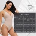 Colombian Reductive Girdles Corset Shapewear Deep V Bodysuit Body Shaper Backless Thong Slimming Underwear Waist Trainer