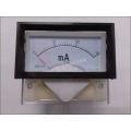 DC current meter 85C17 DC 0-30mA Pointer Analog Panel Meter Ammeter70*40mm