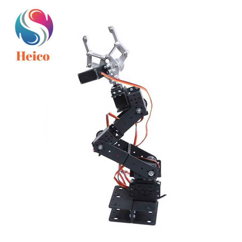 Metal Manipulator 6DOF Robot Arm Mechanical Robotic Clamp Claw With MG996R/DS3115 Controller Kit Model Toy for DIY Steam Kit