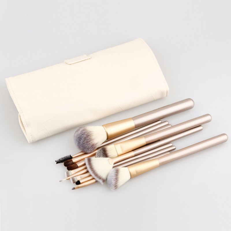 12/18/24 Pcs Professional Makeup Brush Kits High Quality Facial Blending Brush Set